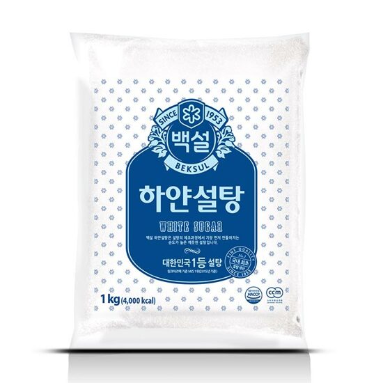 CJ SUGAR WHITE 1KG