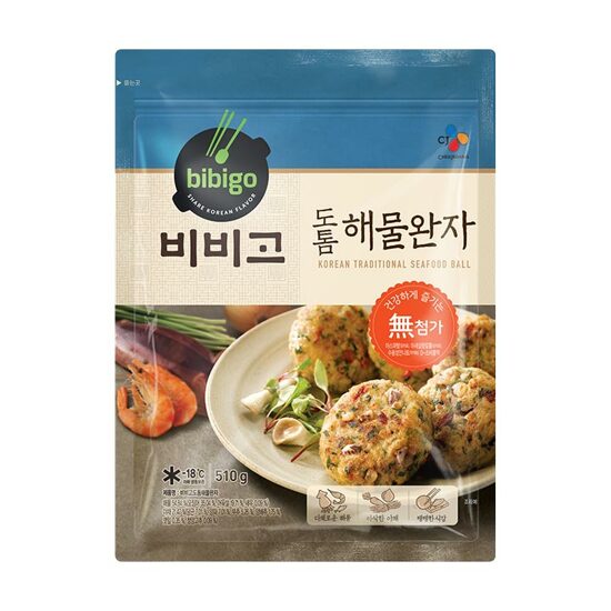 CJ SEAFOOD BALL KOREAN TRADITIONAL 510G