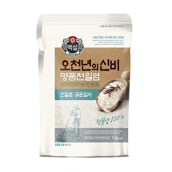 CJ SEA SALT NATURAL PREMIUM 1KG