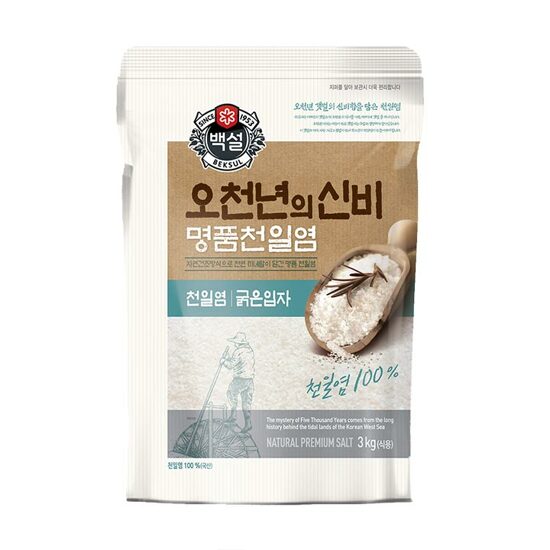 CJ SEA SALT NATURAL PREMIUM 3KG