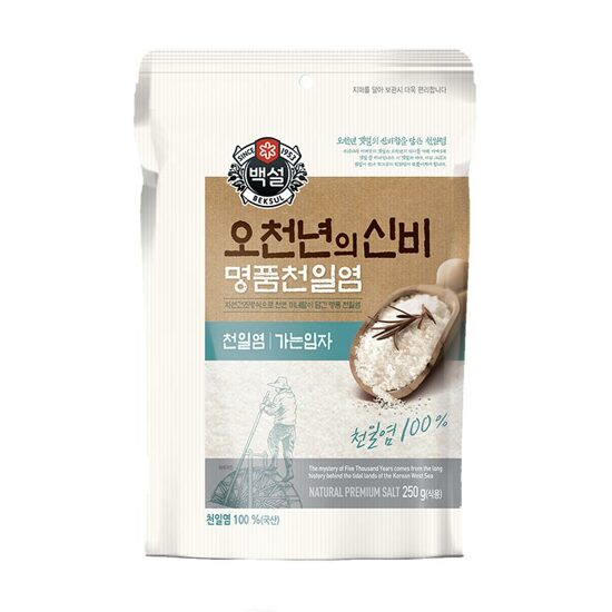 CJ SEA SALT NATURAL PREMIUM 250G