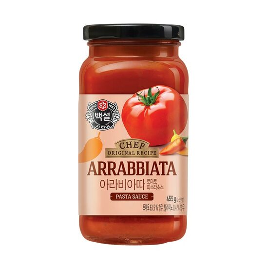 CJ PASTA SAUCE ARRABBIATA TOMATO 455G