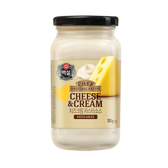 CJ PASTA SAUCE CHEESE CREAM 350G