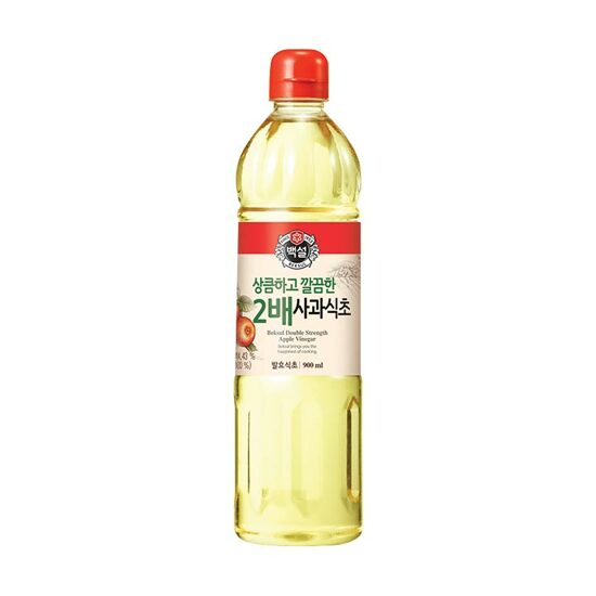 CJ VINEGAR APPLE DOUBLE STRENGTH 900ML