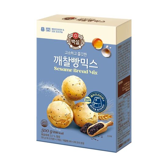 CJ FLOUR MIX FOR OVEN SESAME TAPIOCA BREAD 500G