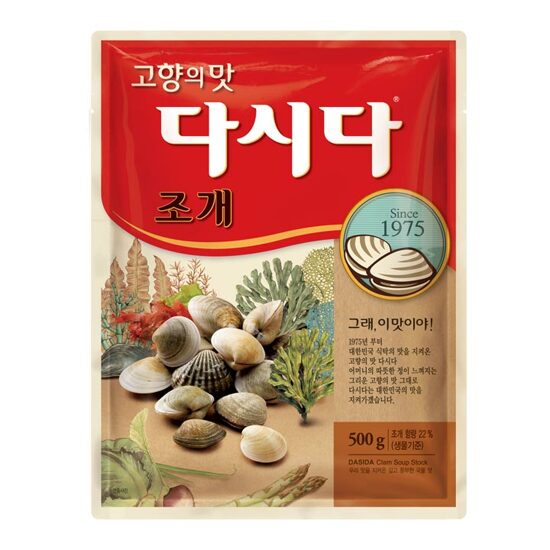 CJ DASIDA SOUP STOCK CLAM 500G