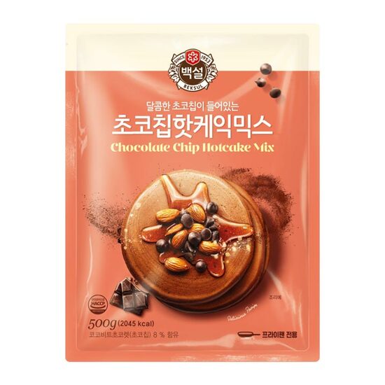 CJ FLOUR MIX FOR PANCAKE WITH CHOCOCHIP 500G