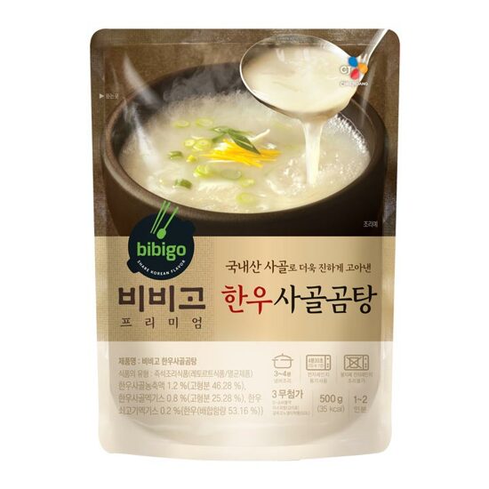 CJ SOUP KOREAN BEEF BONE 500G