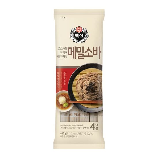 CJ NOODLE THIN BUCKWHEAT 500G