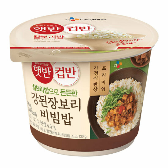 CJ CUPBAHN SOYBEAN PASTE & BARLEY RICE 280G