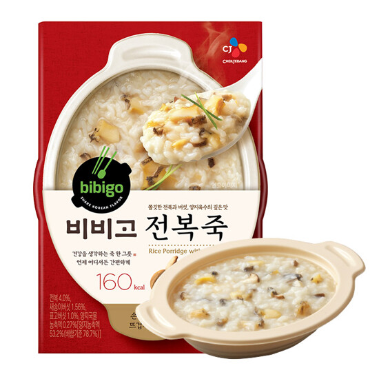 CJ PORRIDGE ABALONE 280G