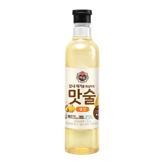 CJ COOKING WINE GINGER 800ML