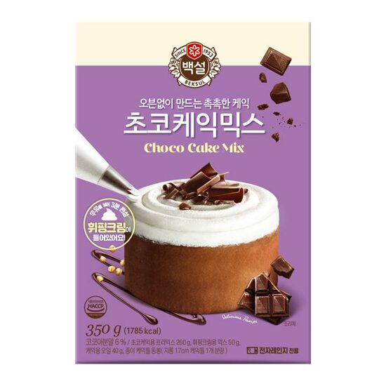 CJ FLOUR MIX FOR CHOCO CAKE 350G