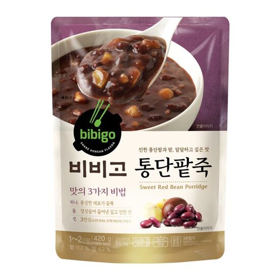 CJ PORRIDGE WHOLE RED BEAN 420G