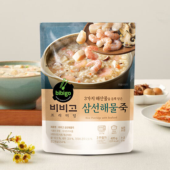 CJ PORRIDGE SEAFOOD 420G