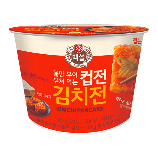 CJ FLOUR MIX FOR KIMCHI PANCAKE CUP TYPE 210G