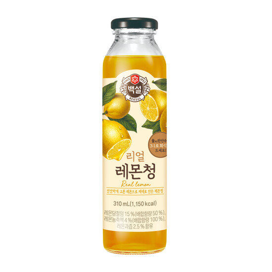 CJ SYRUP LEMON 310ML