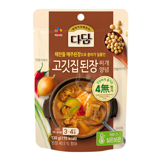 CJ SAUCE FOR SOYBEAN PASTE STEW 130G