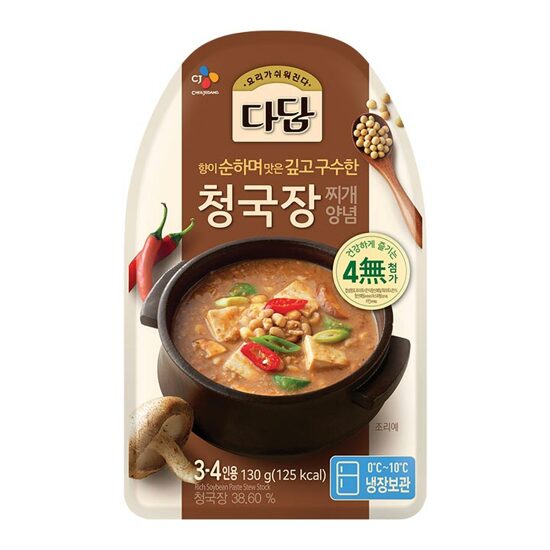 CJ SUACE FOR RICH SOYBEAN PASTE STEW 130G