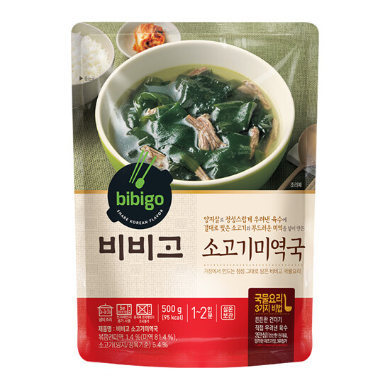 CJ SOUP SEAWEED 500G