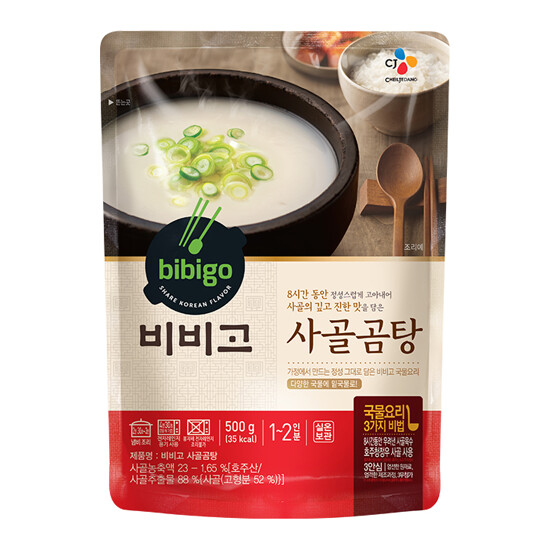 CJ SOUP BEEF BONE 500G