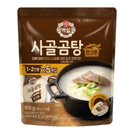 CJ DASIDA SOUP STOCK BEEF BONE 100G