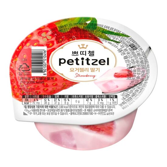 CJ JELLY YOGURT STRAWBERRY 210G