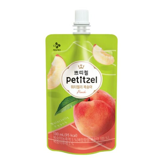 CJ WATER JELLY PEACH 130ML