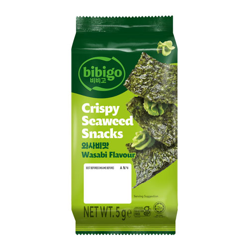 SNACK GIM CRISPY WASABI 5G*3
