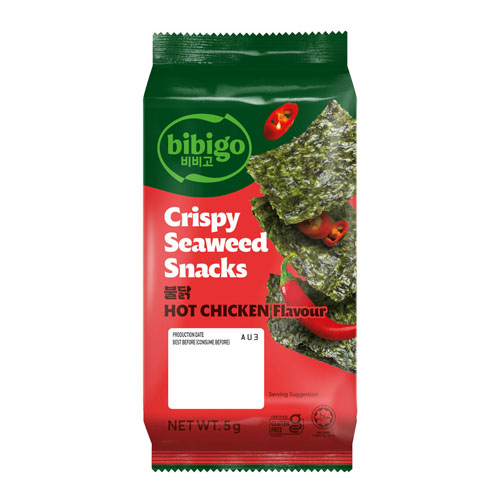 SNACK GIM CRISPY HOT CHICKEN 5G*3