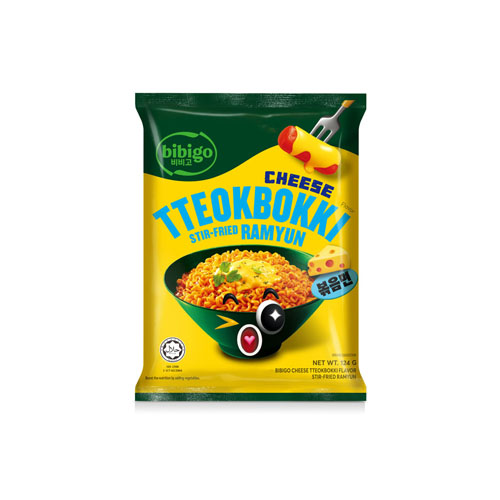 bibigo Ramyun Cheese Tteokbokki(127g*4)