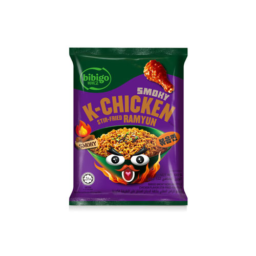 bibigo Ramyun Smoky K-chicken(122g*4)